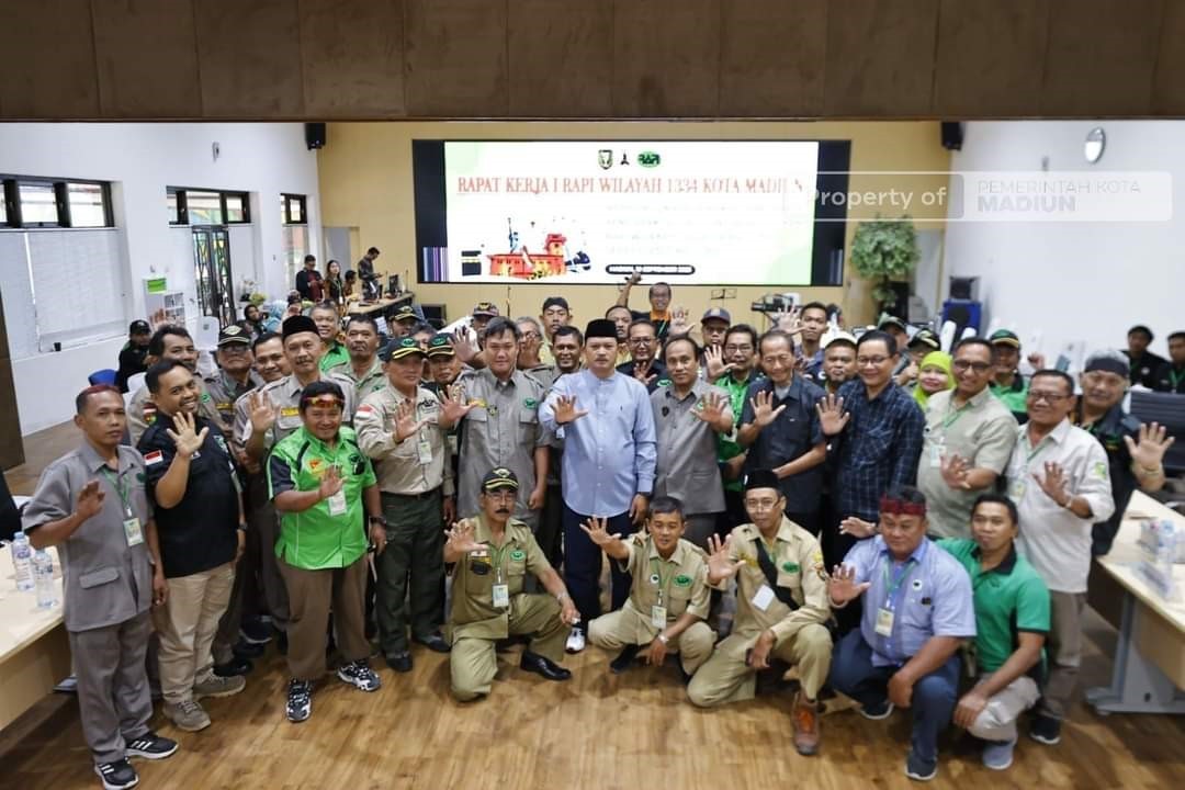 RAPAT KERJA WILAYAH 34 KOTA MADIUN